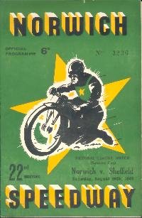 Norwich v Sheffield, 1949